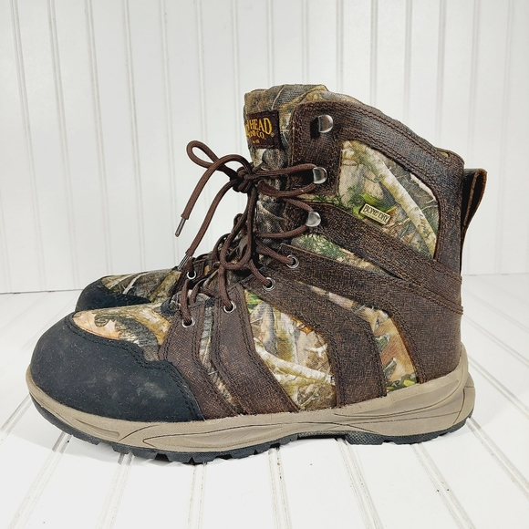 RedHead Shoes Red Head Timbertrek 00 Bone Dry Leather Camouflage